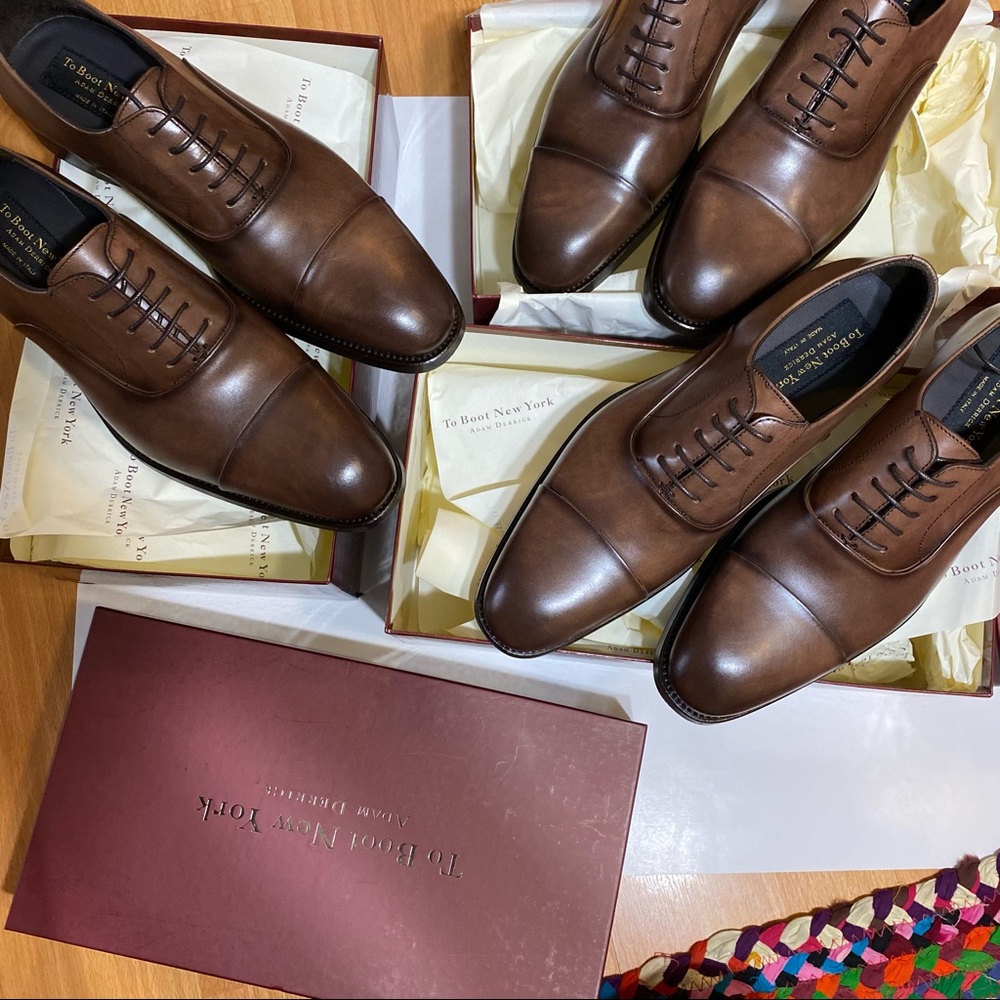 To Boot New York Brown Leather Men's Oxford - Picture 6 of 8